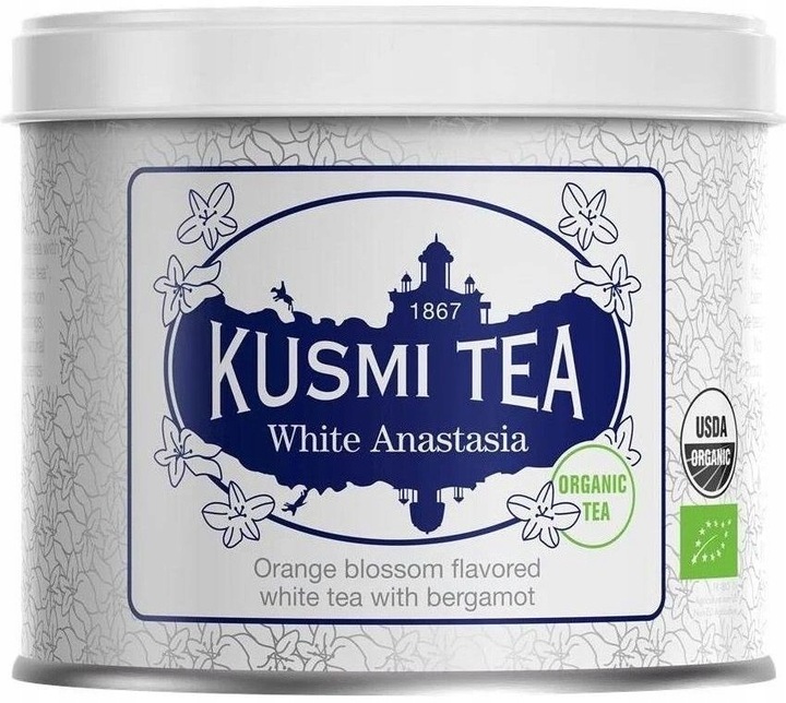 Kusmi Tea White Anastasia Bio Herbata Biała Sypana 90g