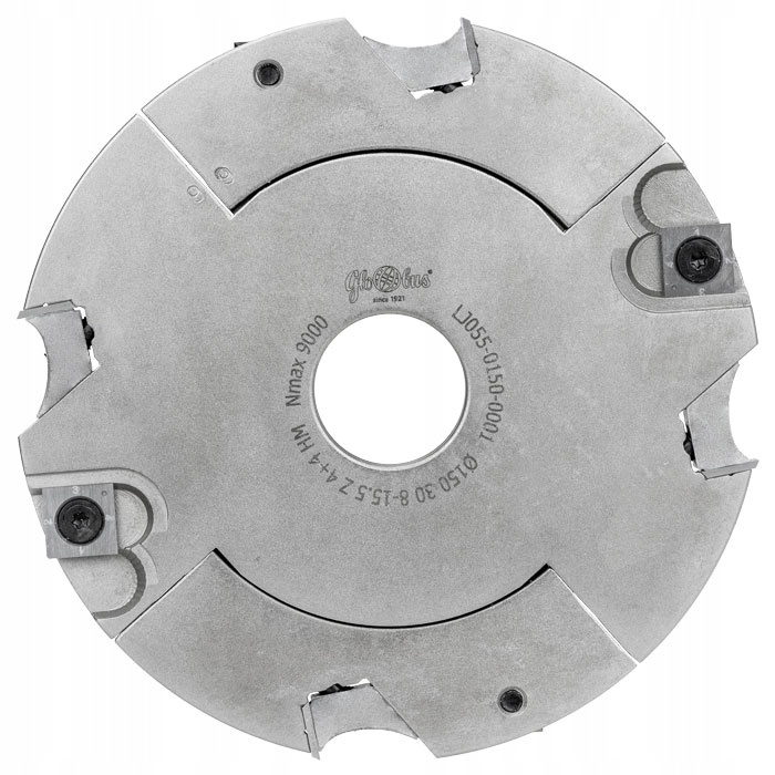 Głowica regulowana do rowkowania St 150x30x8-15,5/Z4+N4 Hm Globus