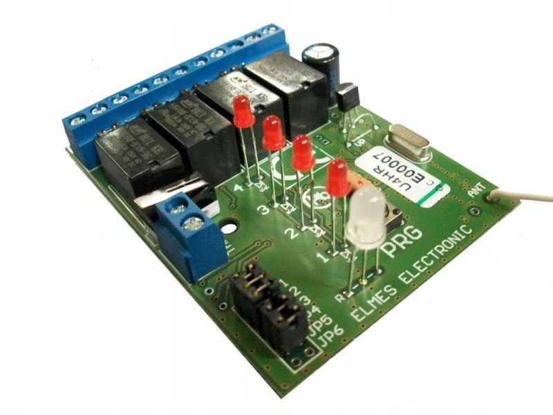 U4HR Odbiornik radiowy 4 Kanały 12V ELMES Kod producenta U4HR