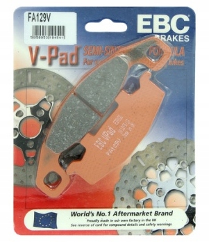 ЕЦБ ТОРМОЗНЫЕ КОЛОДКИ FA129V