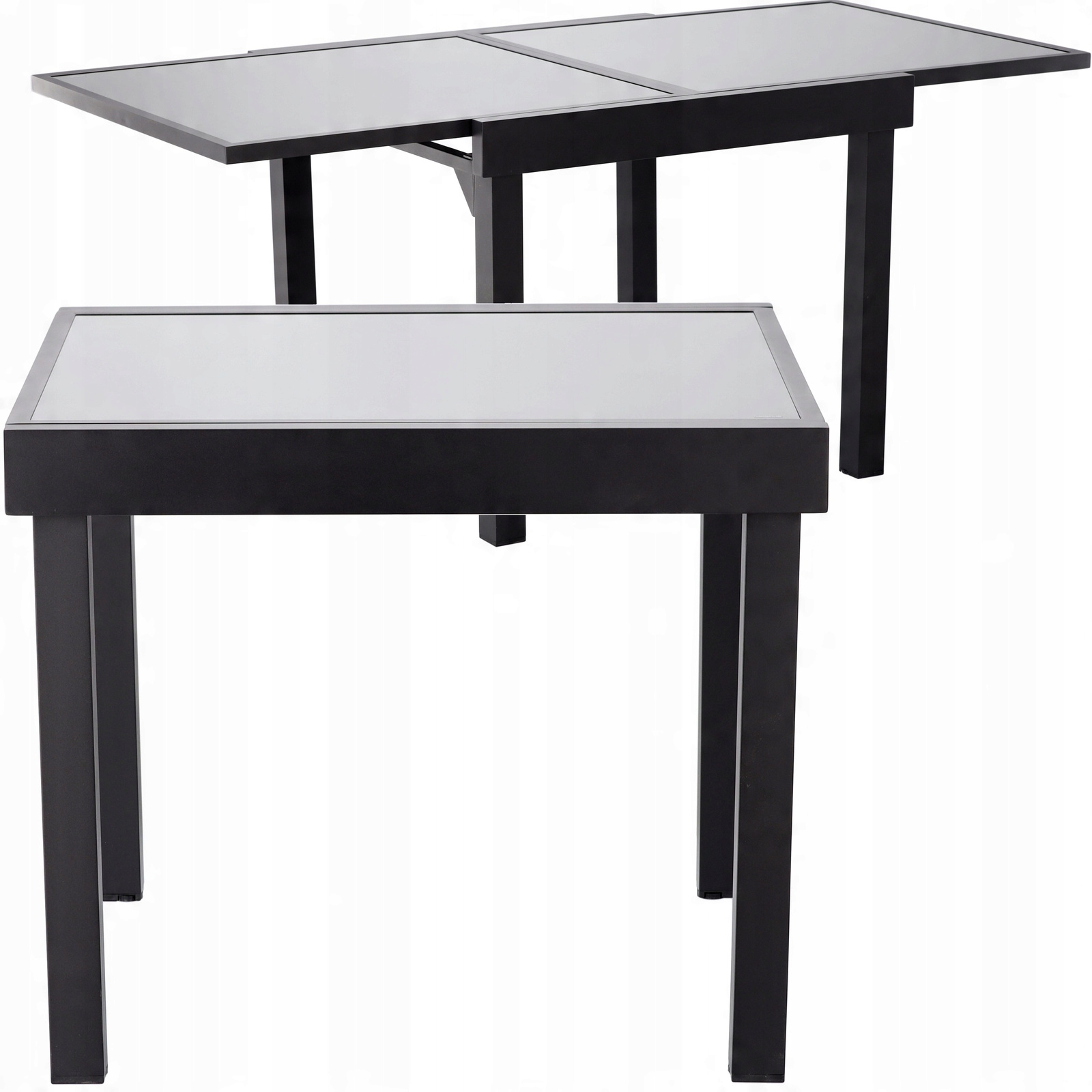 Aluminiový Rozkladací Záhradný Stôl Na Terasu 90/180 x 90 x 75,5 CM