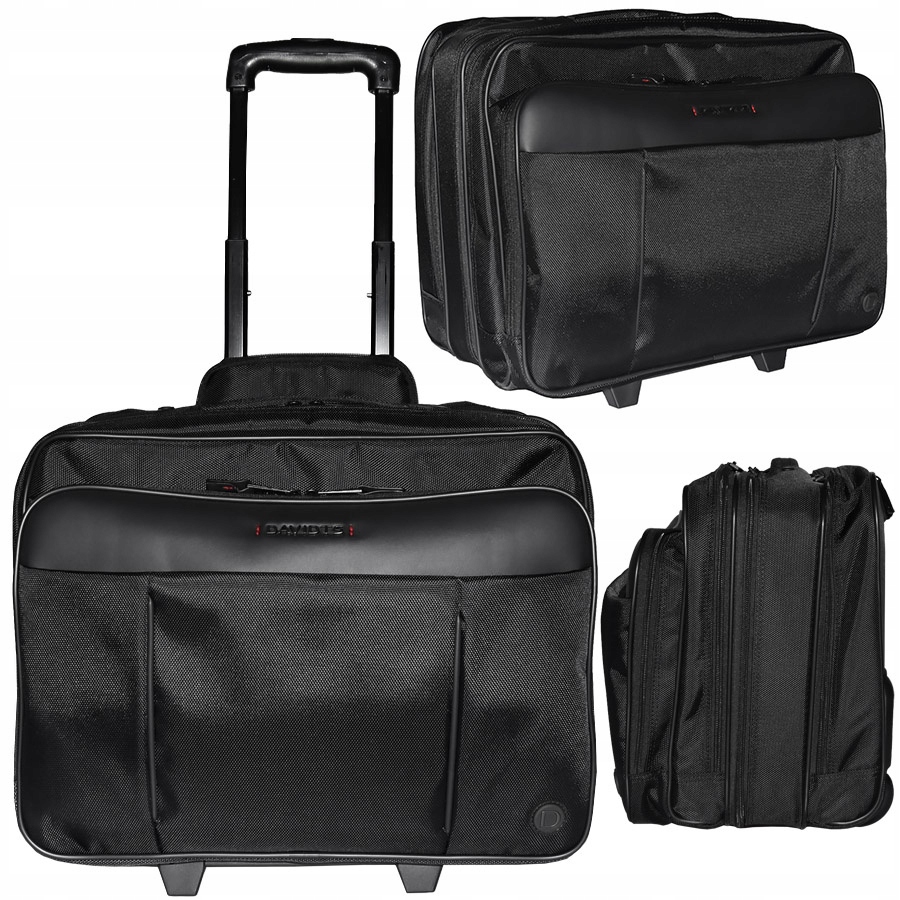 Davidt's Obchodní Taška Na Kolečkách Na Dokumenty, Vložky Z Eko Kůže