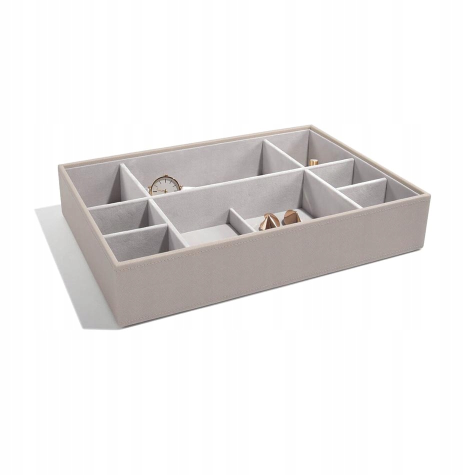 Organizér na příslušenství a hodinky (taupe) Supersize Stackers