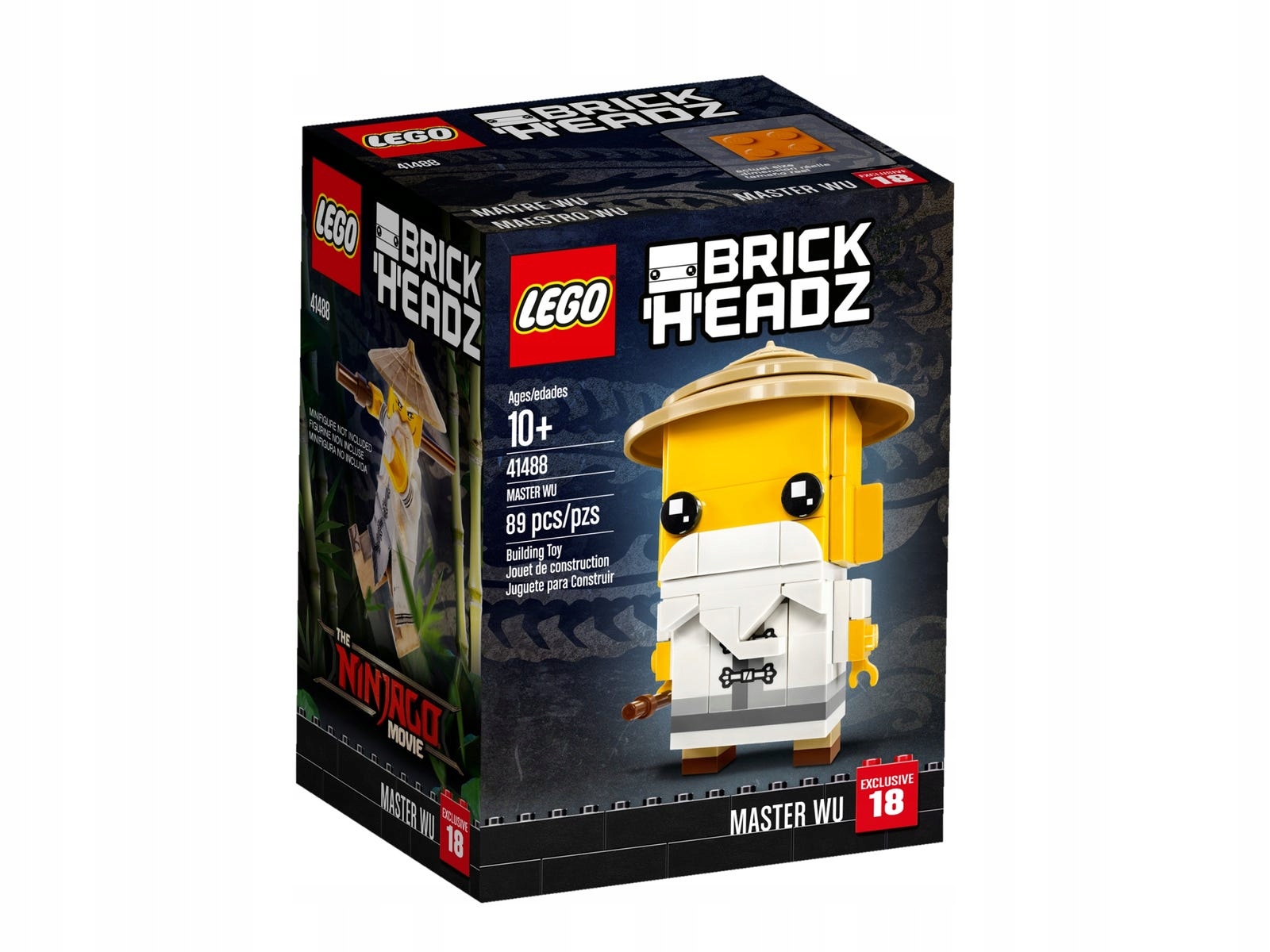 Lego 41488 BrickHeadz Mistrz Wu nowy zestaw Unikat