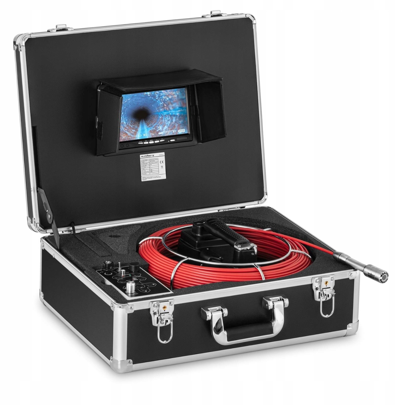 KAMERA INSPEKCYJNA ENDOSKOPOWA 40m O23mm + WALIZKA