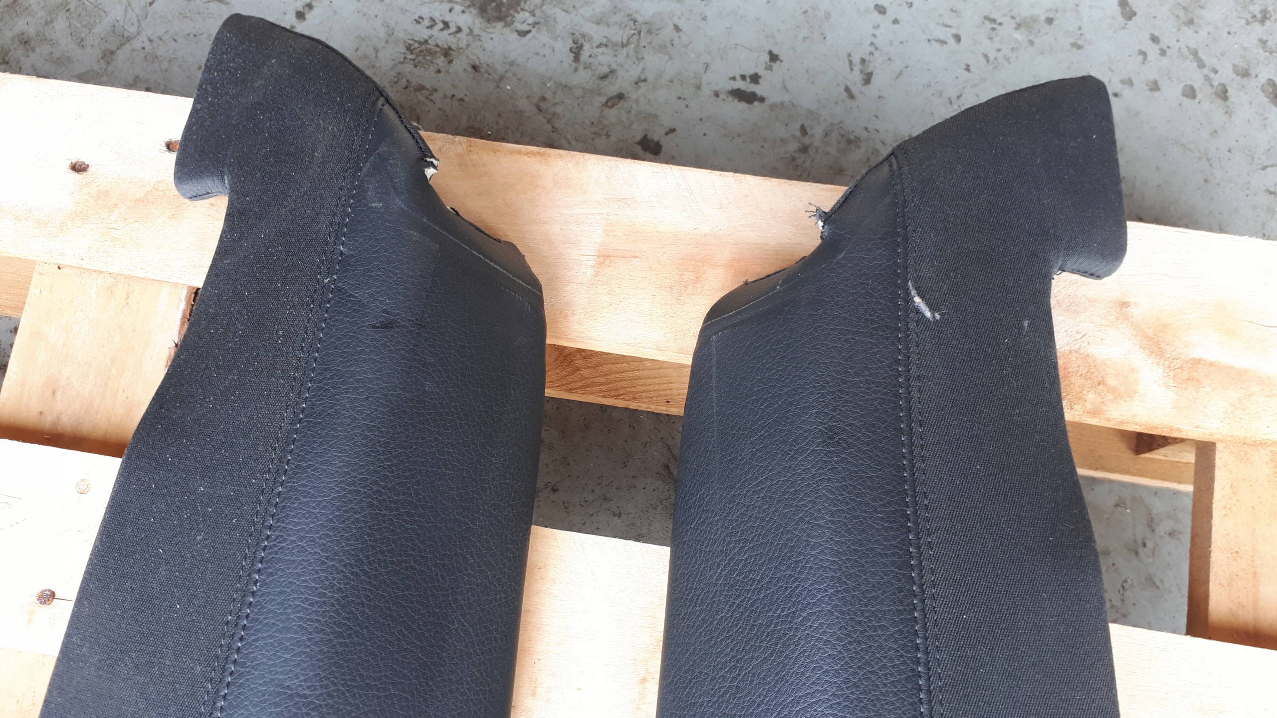 A6 C7 4G side KANAPY rear part left right leather 2X A7