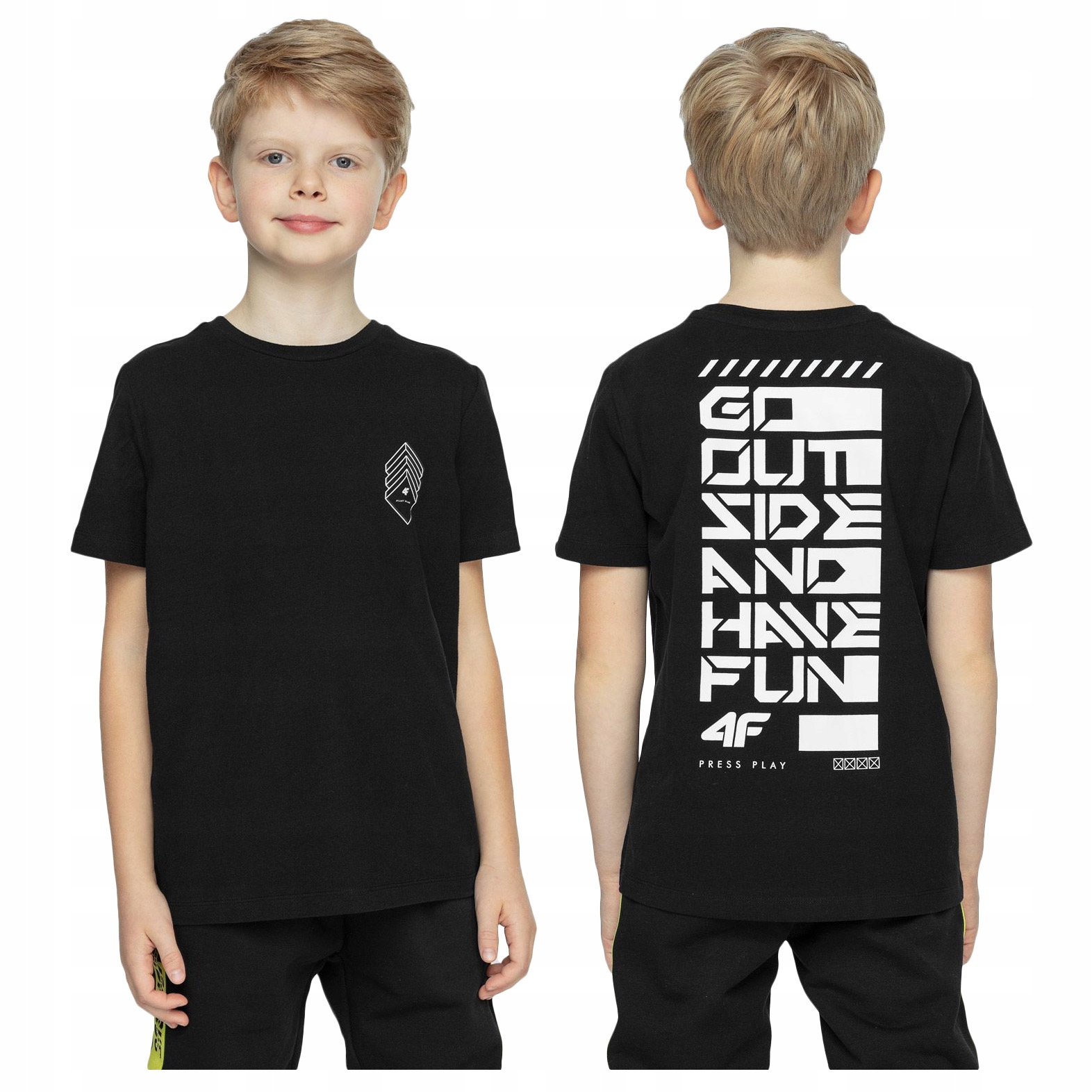 

Koszulka dziecięca T-shirt 4F junior JTSM007B 152