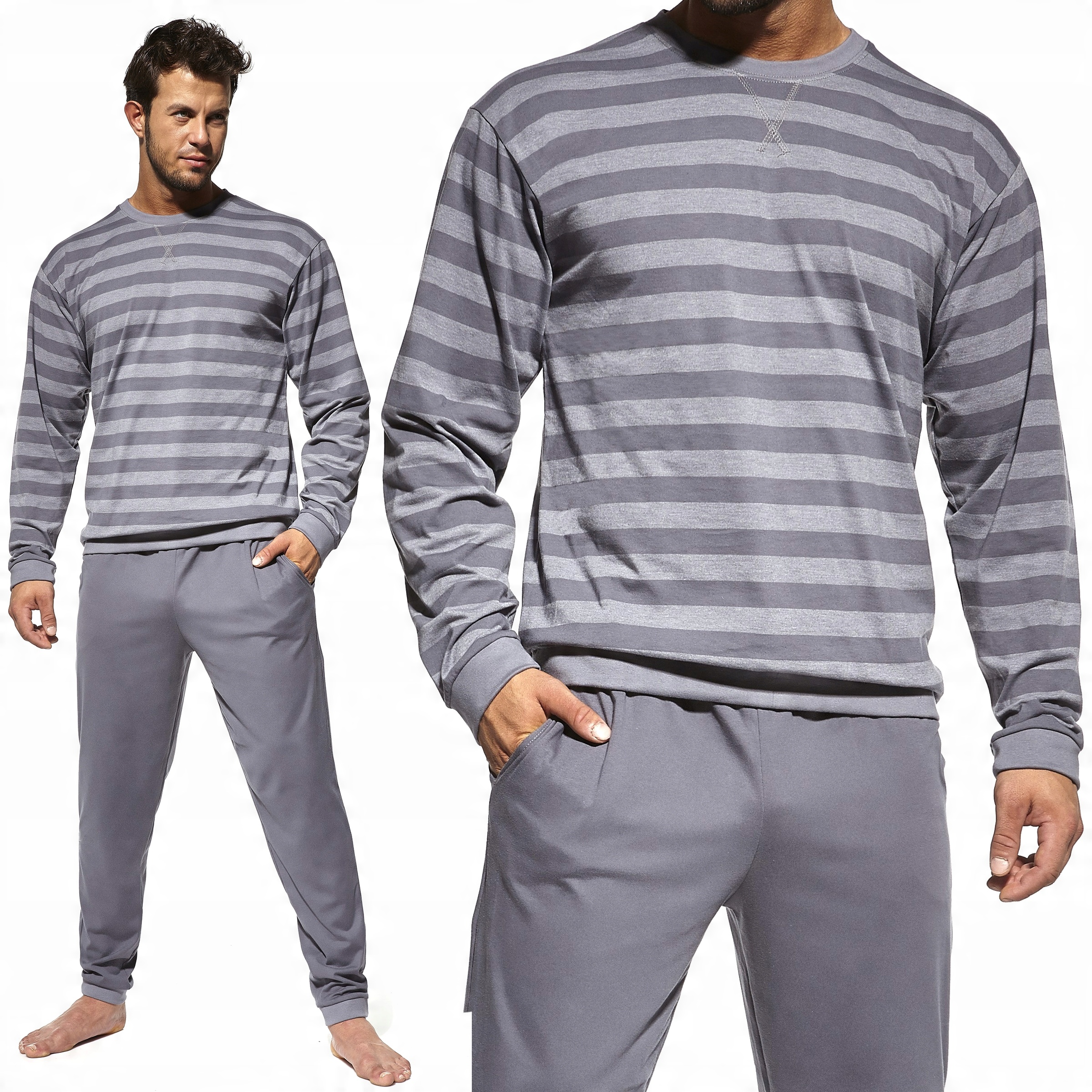 

Piżama męska w paski Cornette Loose 9 117/160 -XXL