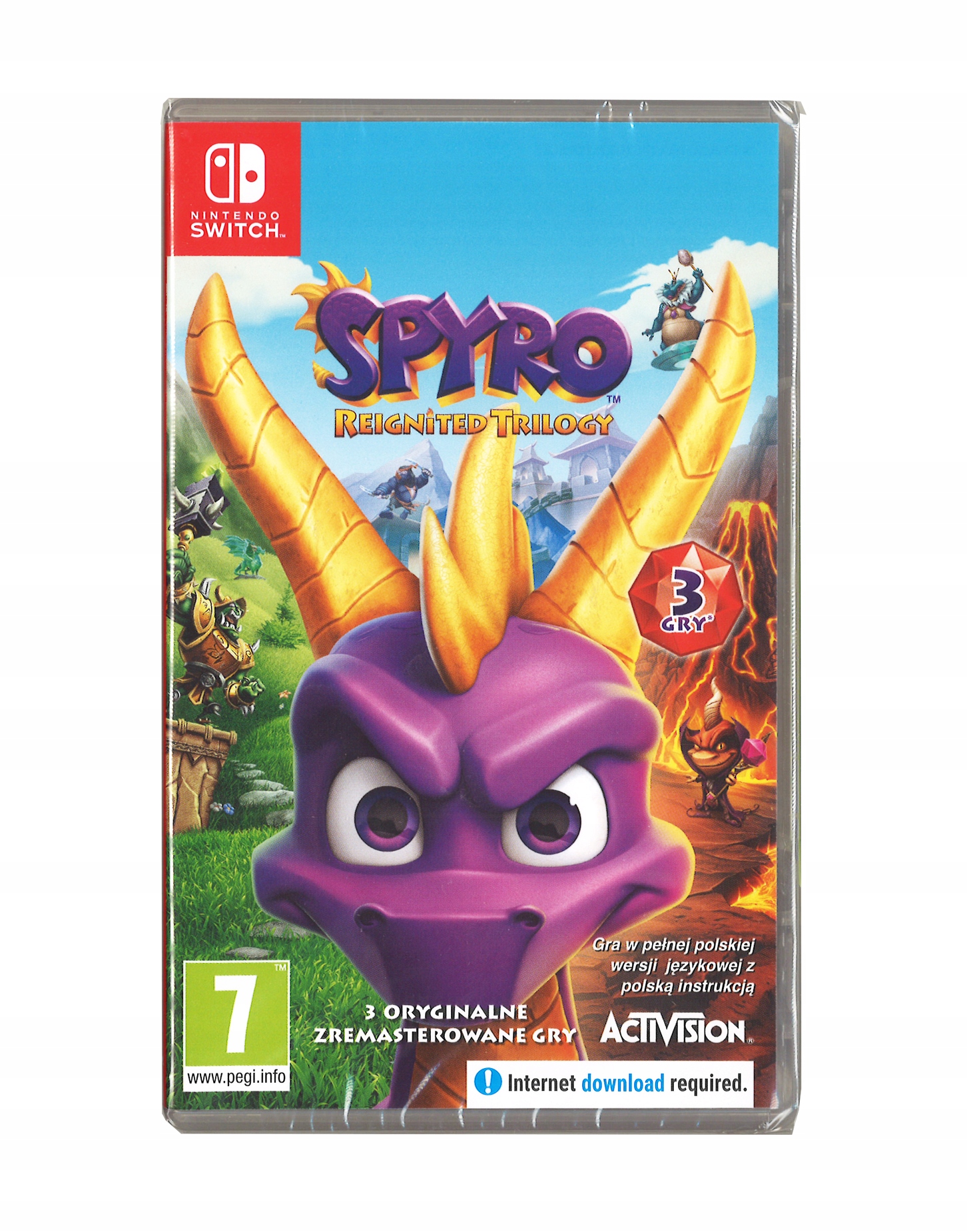 Spyro Reignited Trilogy Pl (nsw)-Zdjęcie-0