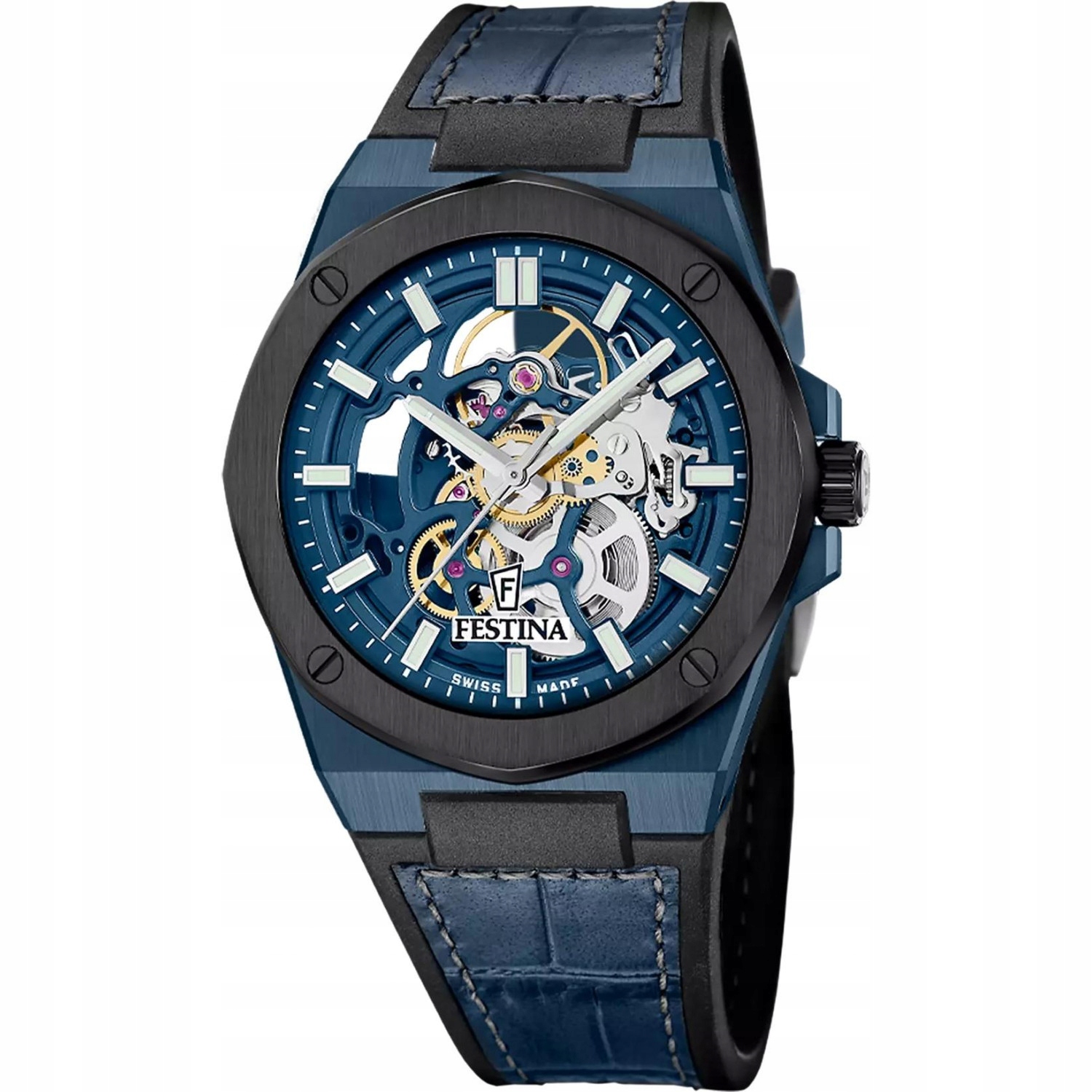 Pánské Hodinky Festina F22011-1 modrý pásek