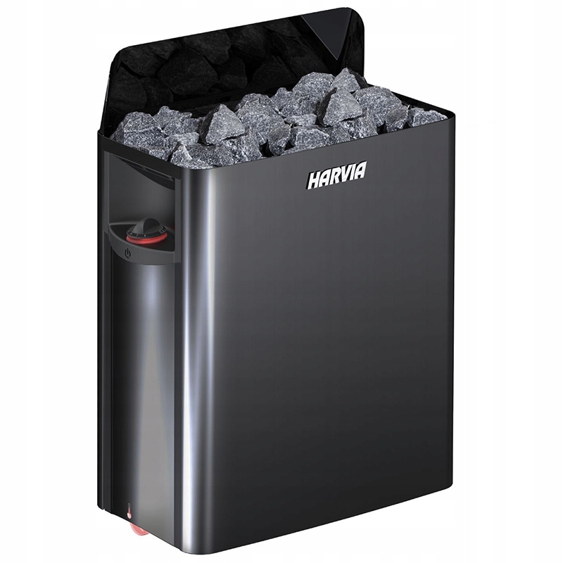 Elektrická Kamna kamna Harvia The Wall SW60 Black Steel 6kW