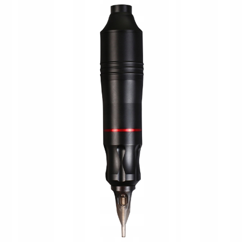 Biomaser Black Pen Maszynka Rotacyjna Do Tatuażu Kabel Rca, 3 Kartridże