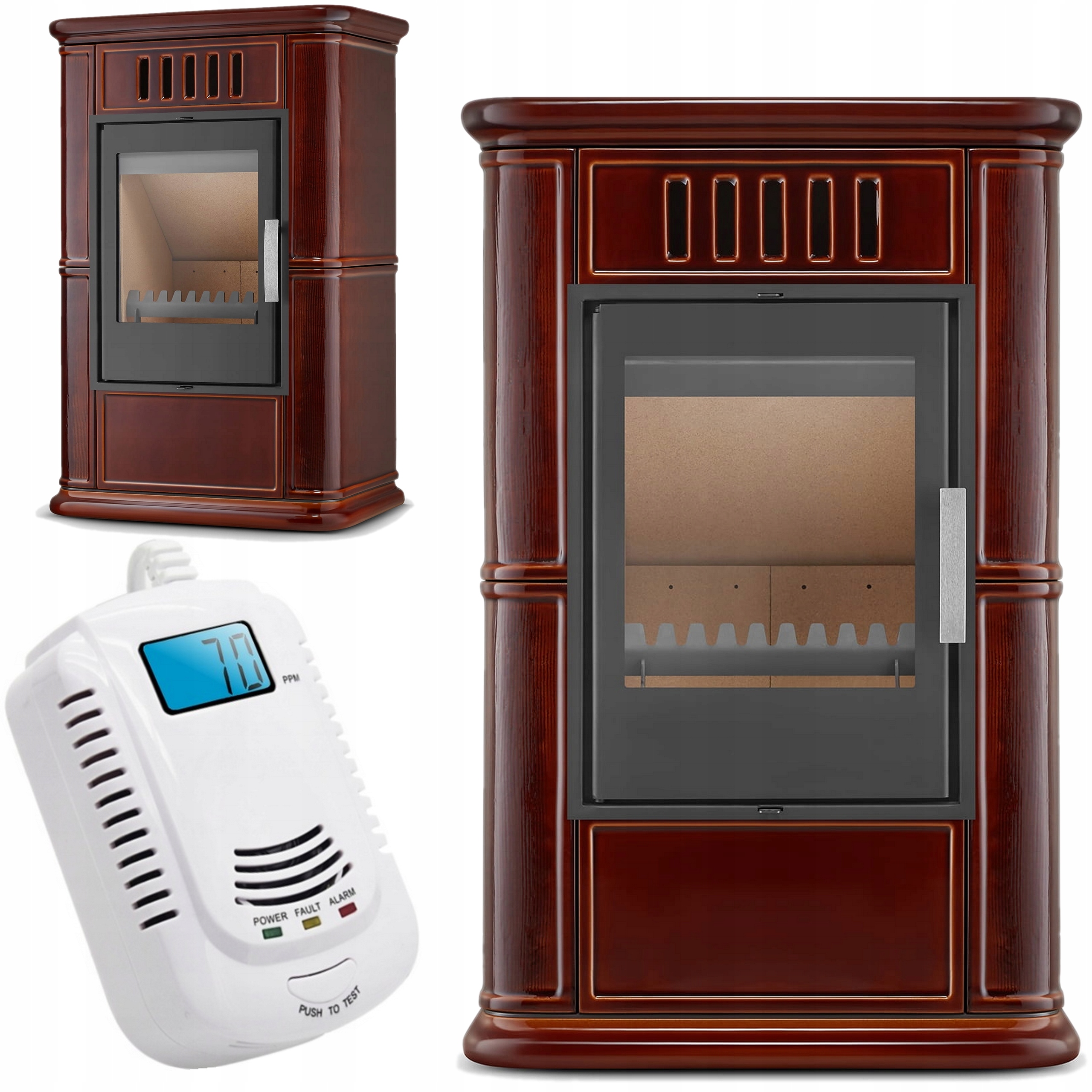 Kamna krb kachlová kamna koza Vip krbová vložka 7,5 kW Cdp 6 barev