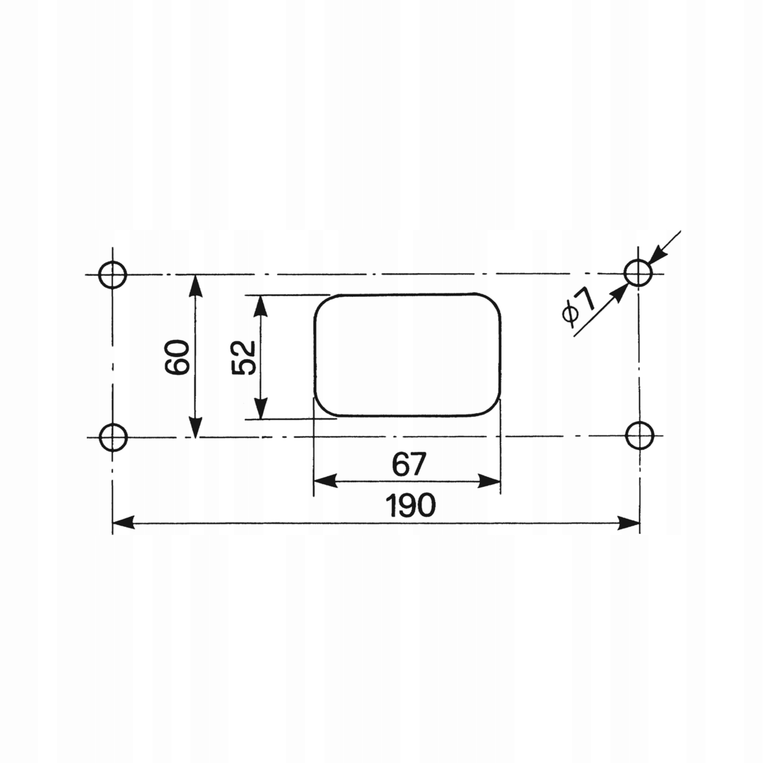 Lampa uniwersalna tyl Cobo 1009874 Part manufacturer Cobo