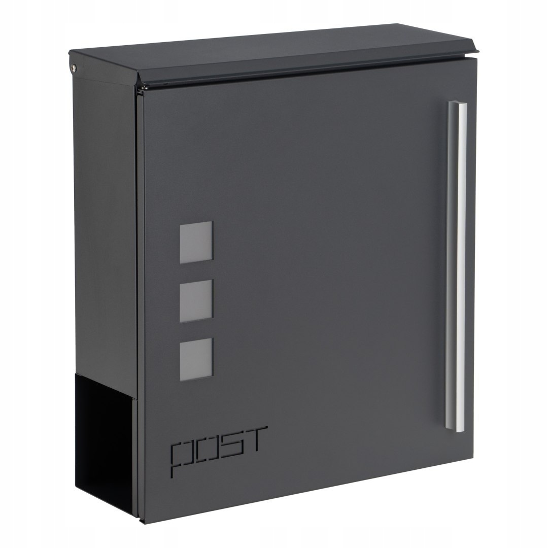 Poštovní schránka na dopisy Miluz antracit