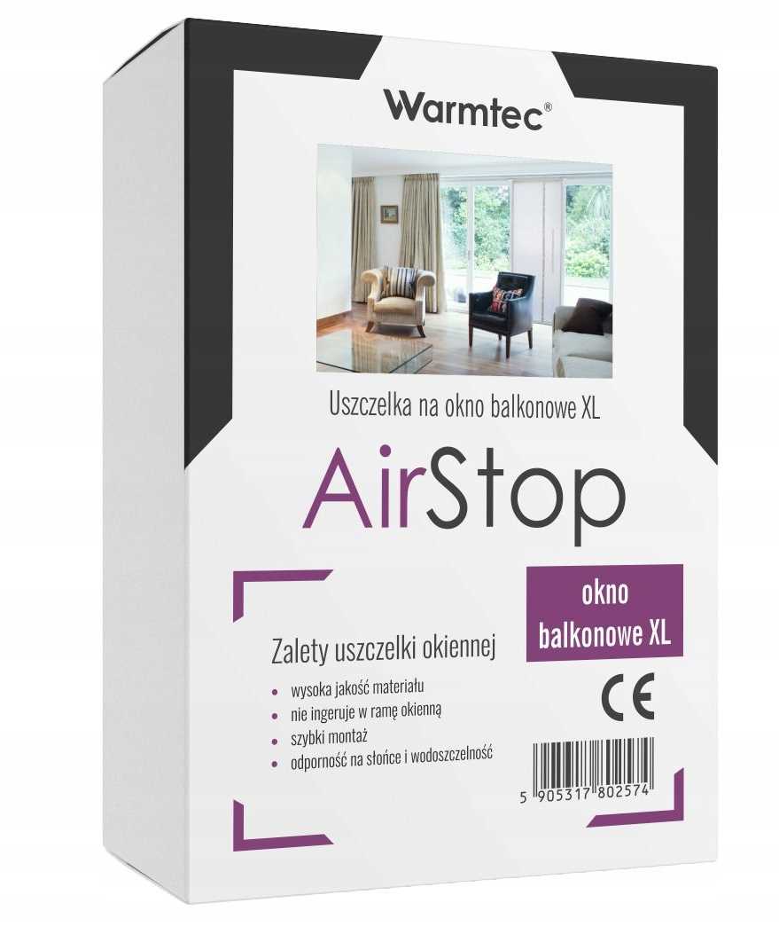 Okenní těsnění pro klimatizační zařízení (balkonové) Warmtec AirStop XL