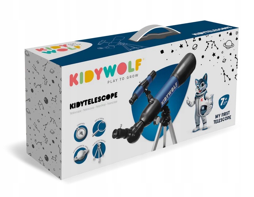 Kidywolf Kidytelescope Teleskop astronomiczny dla dzieci