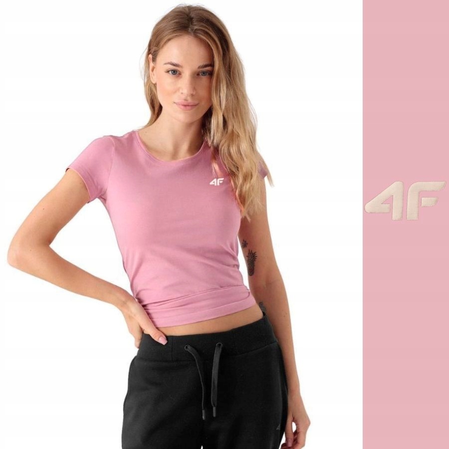 KOSZULKA DAMSKA 4F T-SHIRT PODKOSZULEK SPORTOWA NA CO DZIEŃ