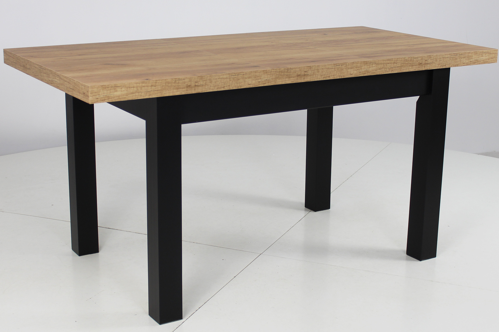 SKANDYNAWSKI Rozkładany stół 180cm 8 krzeseł SALON Wysokość stołu 77 cm