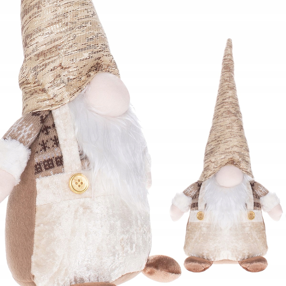 

Mikołaj Skrzat Krasnal Na Święta Złoty