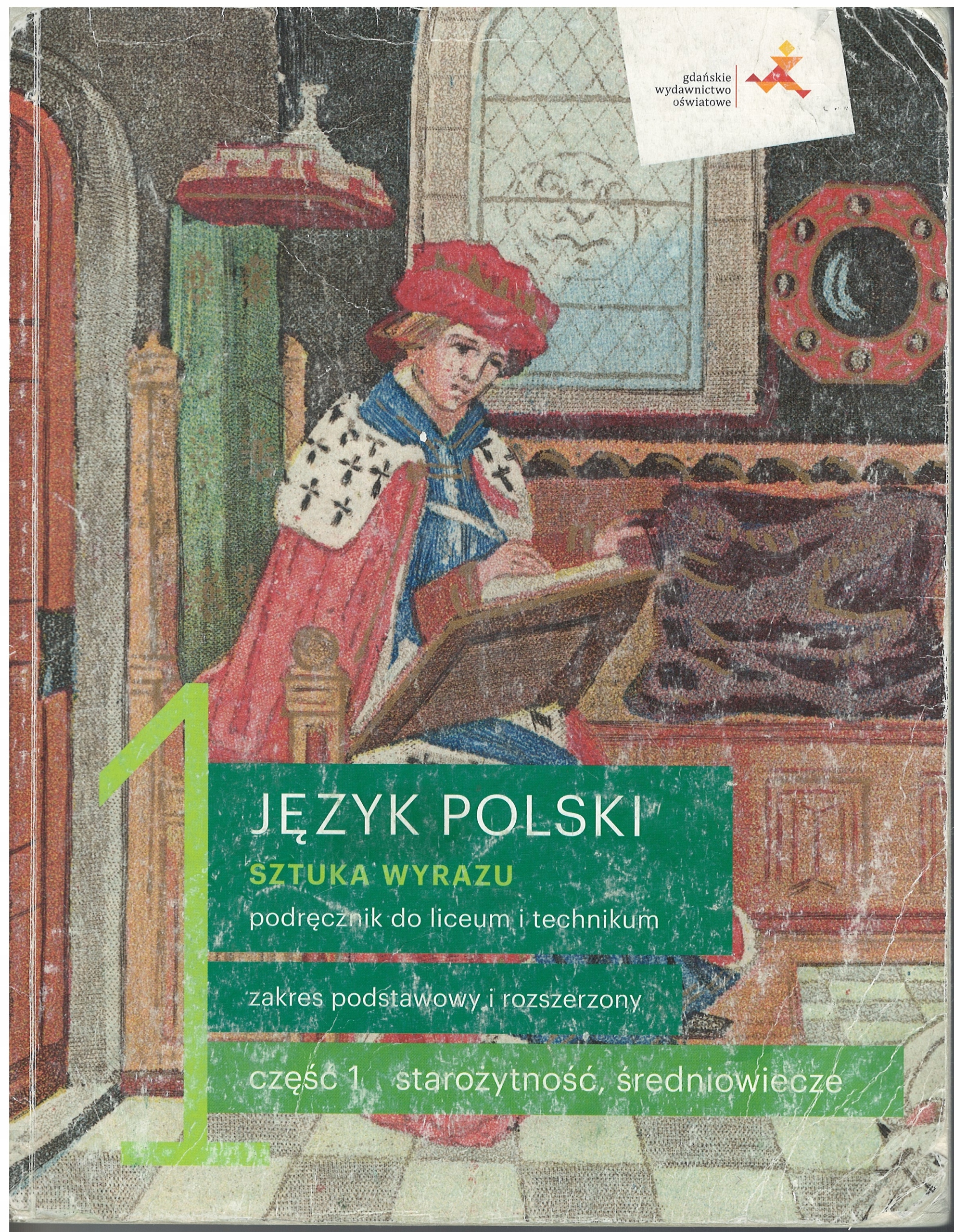 SZTUKA WYRAZU 1 CZĘŚĆ 1 PODRĘCZNIK GWO