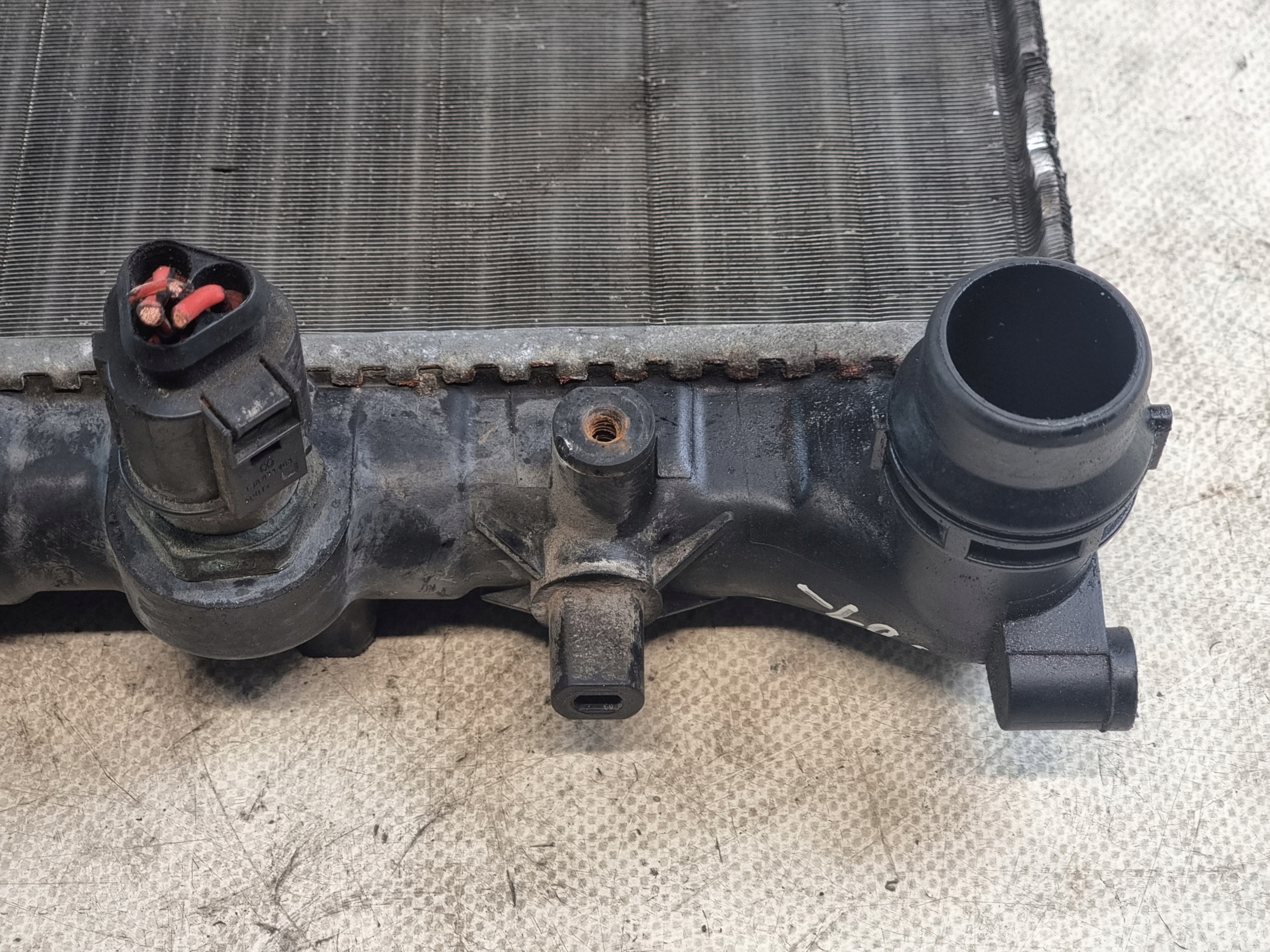 water cooler VALEO 731606 VW BORA 1.6