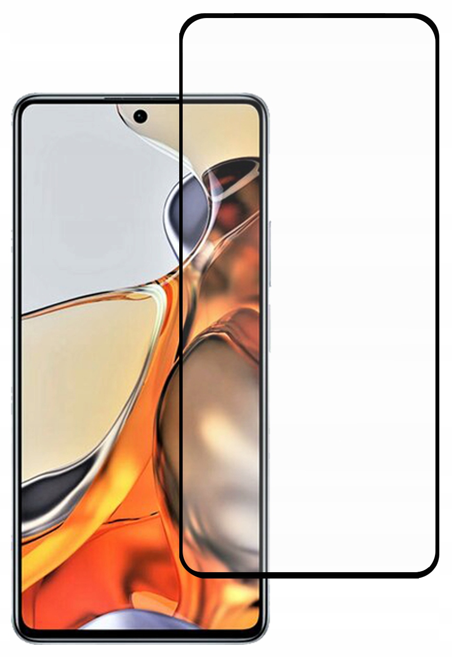 

Szkło Hartowane Czarne Do Xiaomi Mi 11T 11T Pro