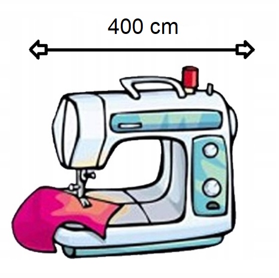USŁUGA WSZYCIA TAŚMY DO 400 CM SZEROKOŚCI FIRANY