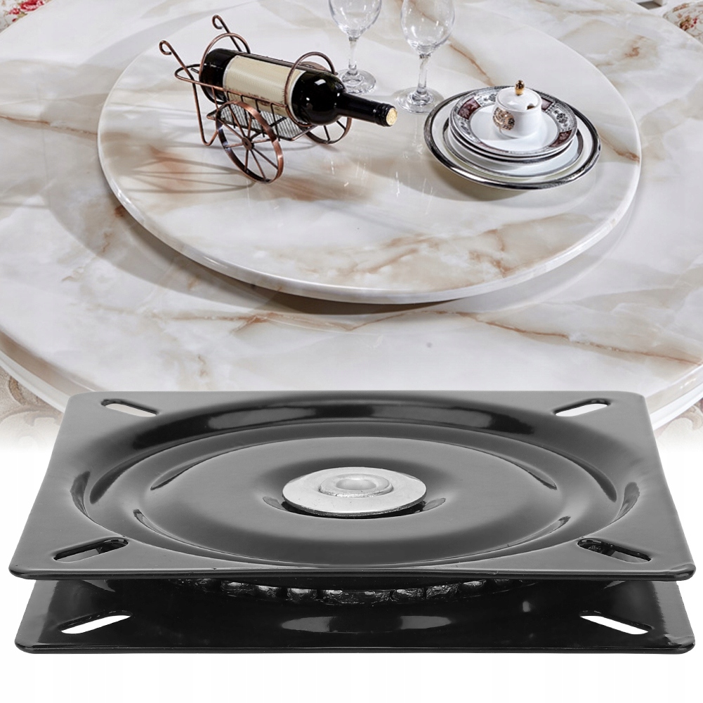 PODSTAWA OBROTOWA FOTELA 155X155MM CZARNA Stan opakowania oryginalne