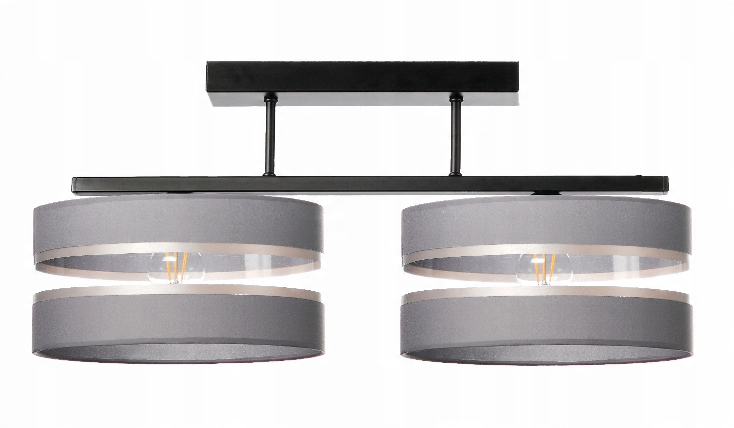 

Lampa Plafon Wisząca 2PŁ Abażur Nowość Edison Led