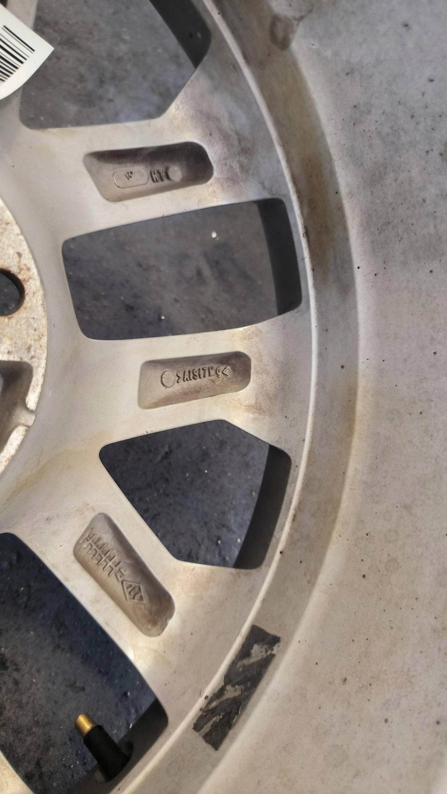 disk hliníkový 17'' 5X114.3 403008177R RENAULT KADJAR