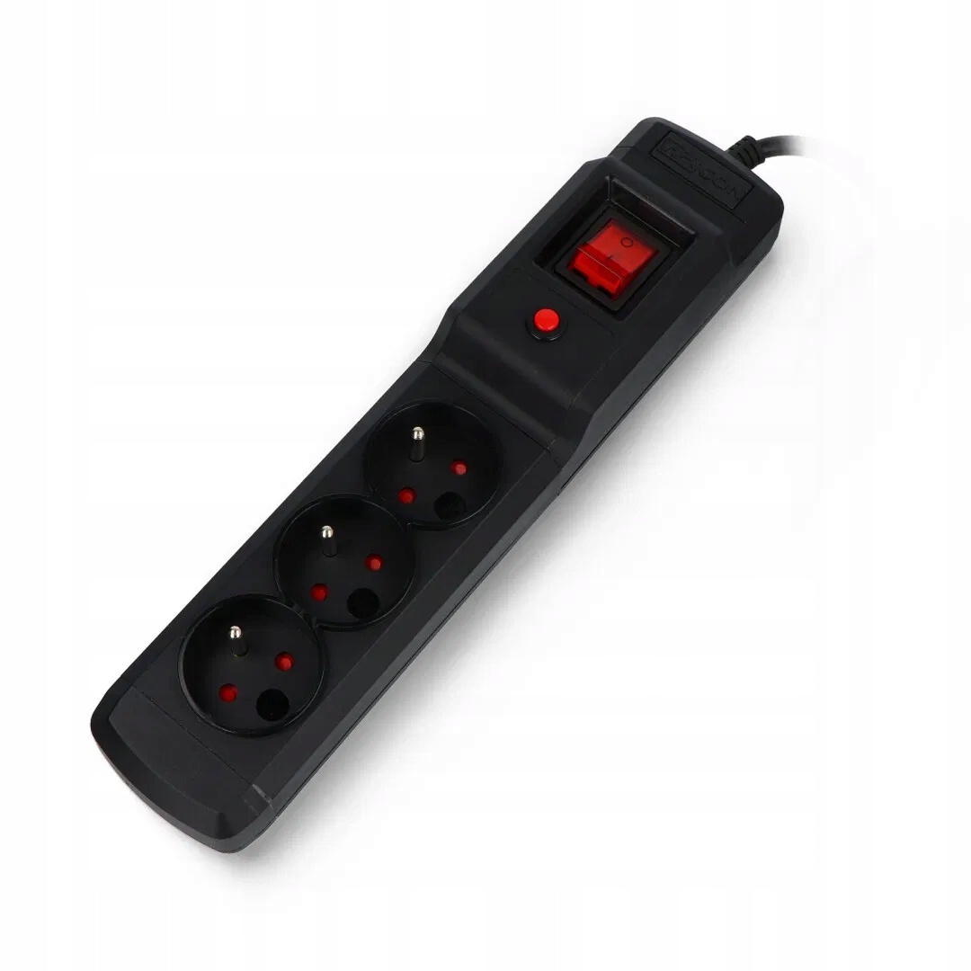 Listwa zasilająca Arcon M3/30/CZ 3 gniazd 3 m czarny