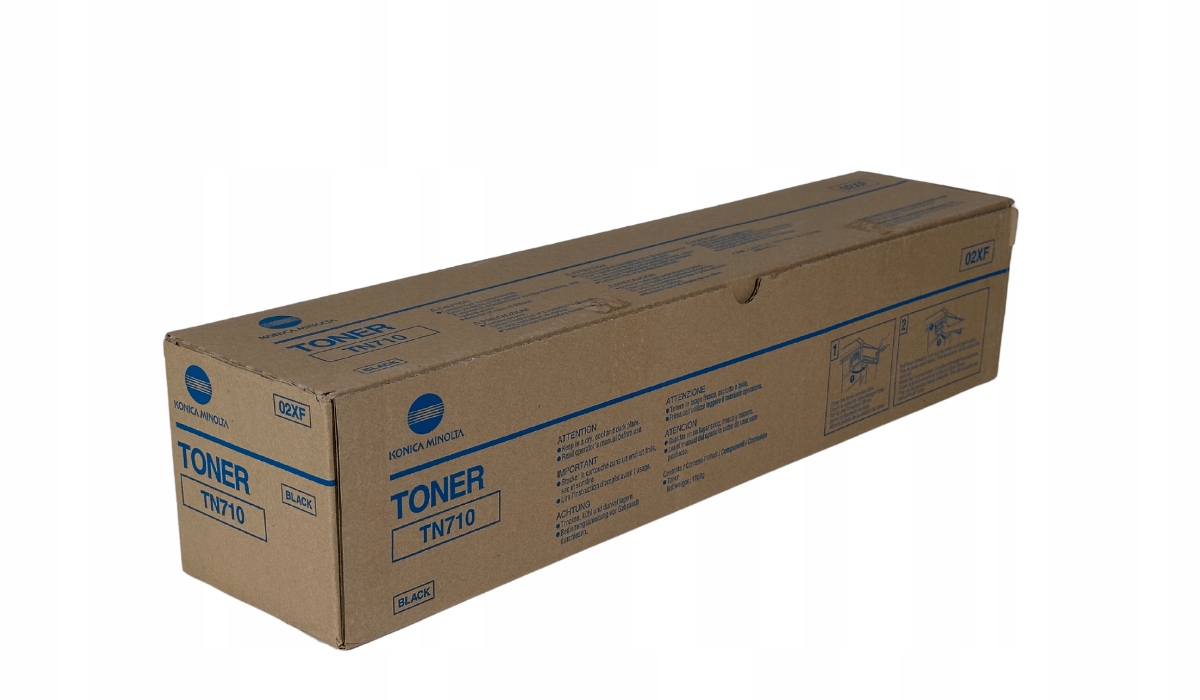Toner Konica Minolta TN-710 02XF 55 tisíc čierny Originál Bizhub 600 750 751