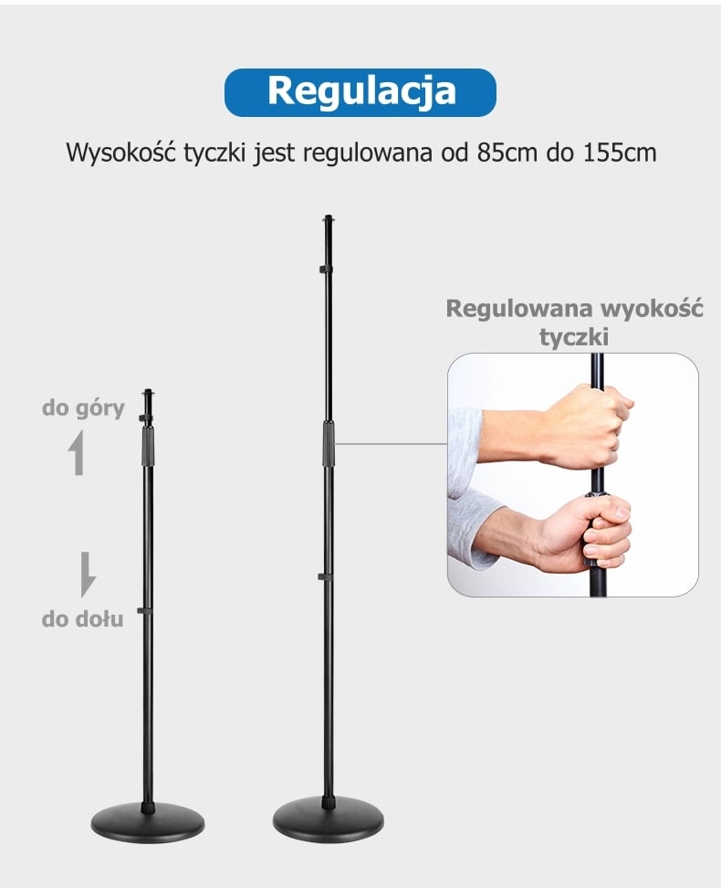 SSQ MS2 - statyw mikrofonowy prosty EAN (GTIN) 5904161820192