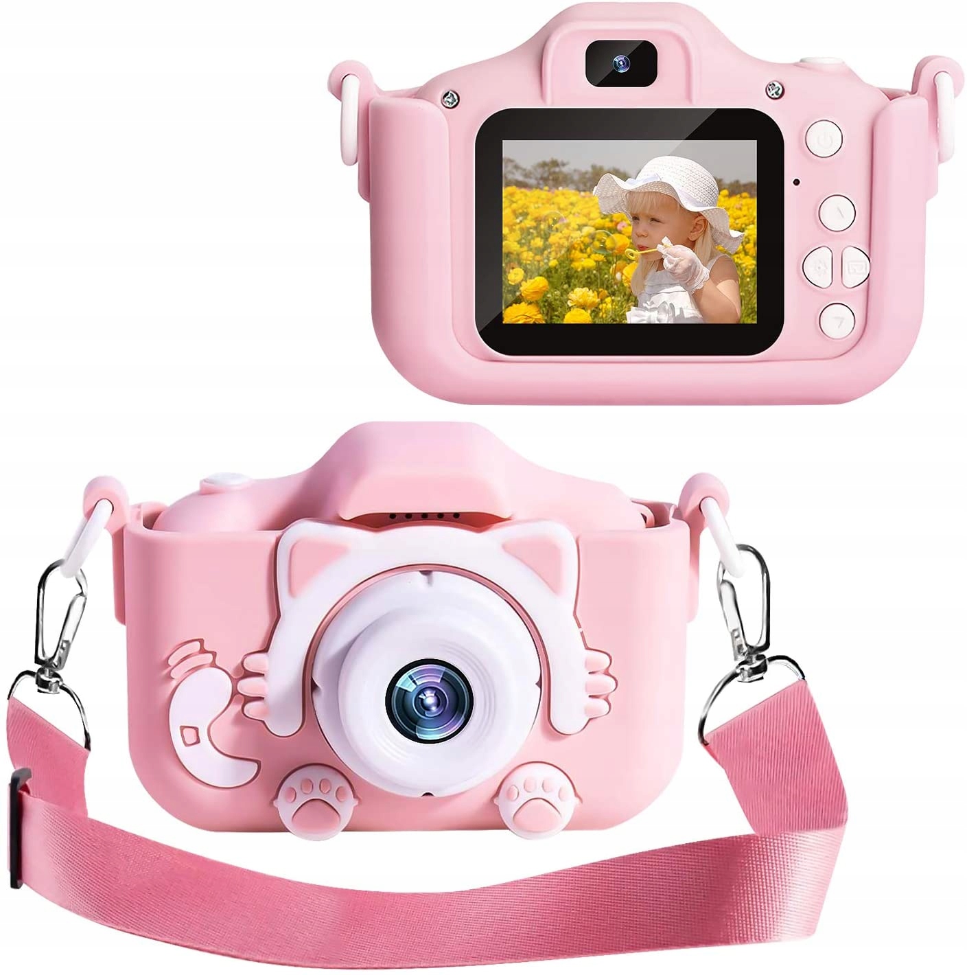 

Aparat Cyfrowy Dla Dzieci Kamera Fotograficzny Hd