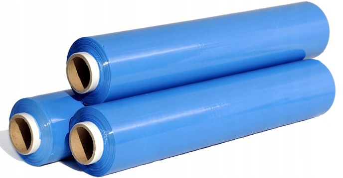 FOLIA STRETCH NIEBIESKA 1,5kg 23mic STRECZ 1,5 NB