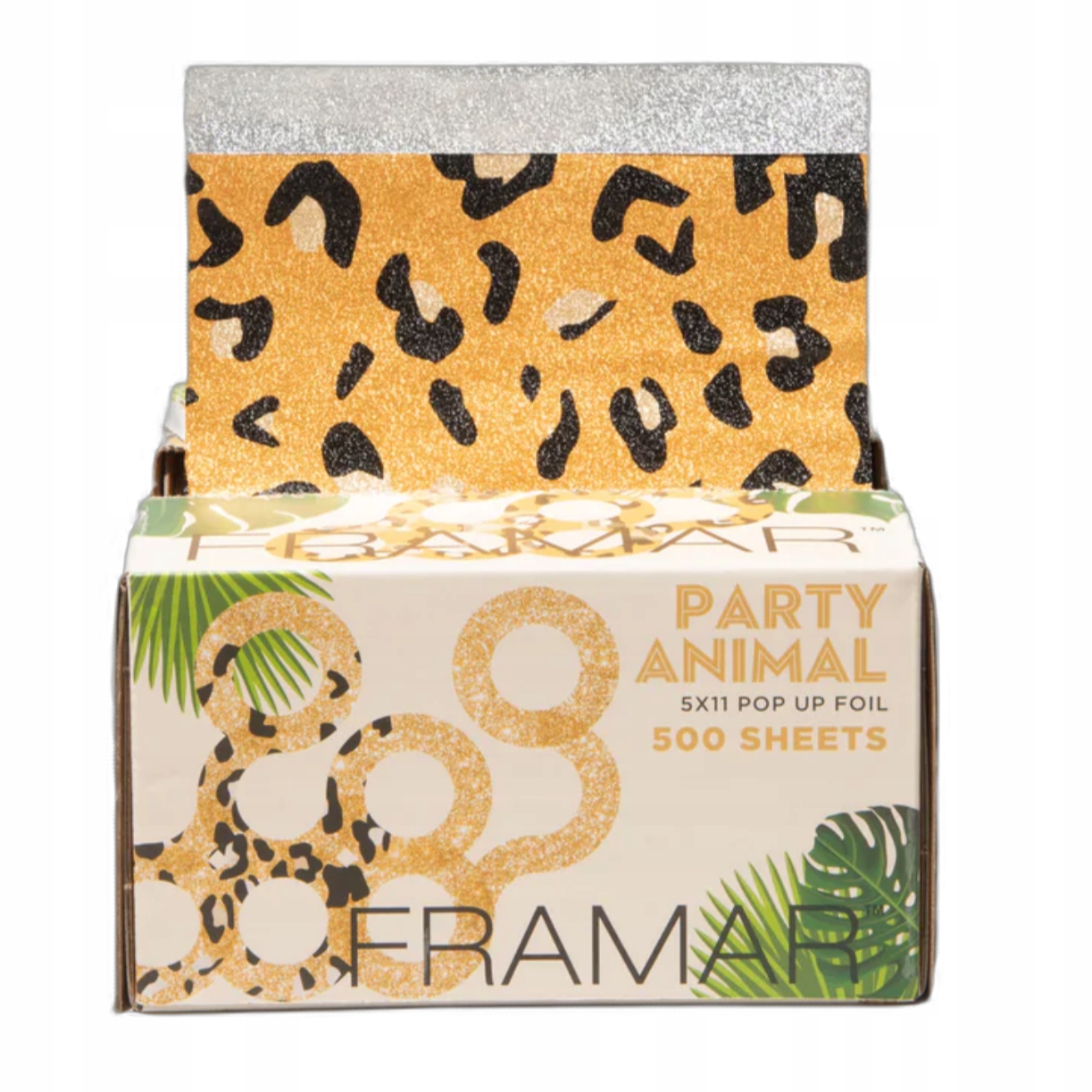 Framar Folia aluminiowa w paskach Party Animal 500 sztuk