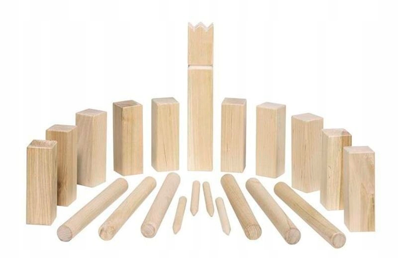 

Szachy Wikingów Kubb Gra plenerowa drewniana Goki