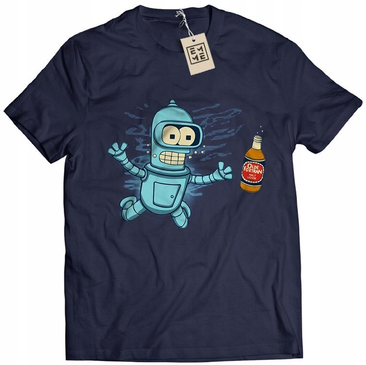 

Koszulka Nadrukeim Bener Nirvana Futurama Geek 2XL