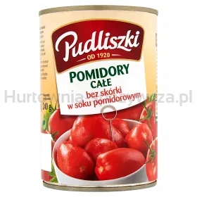 Pudliszki Rajčata celá v rajčatovém džusu 400 g