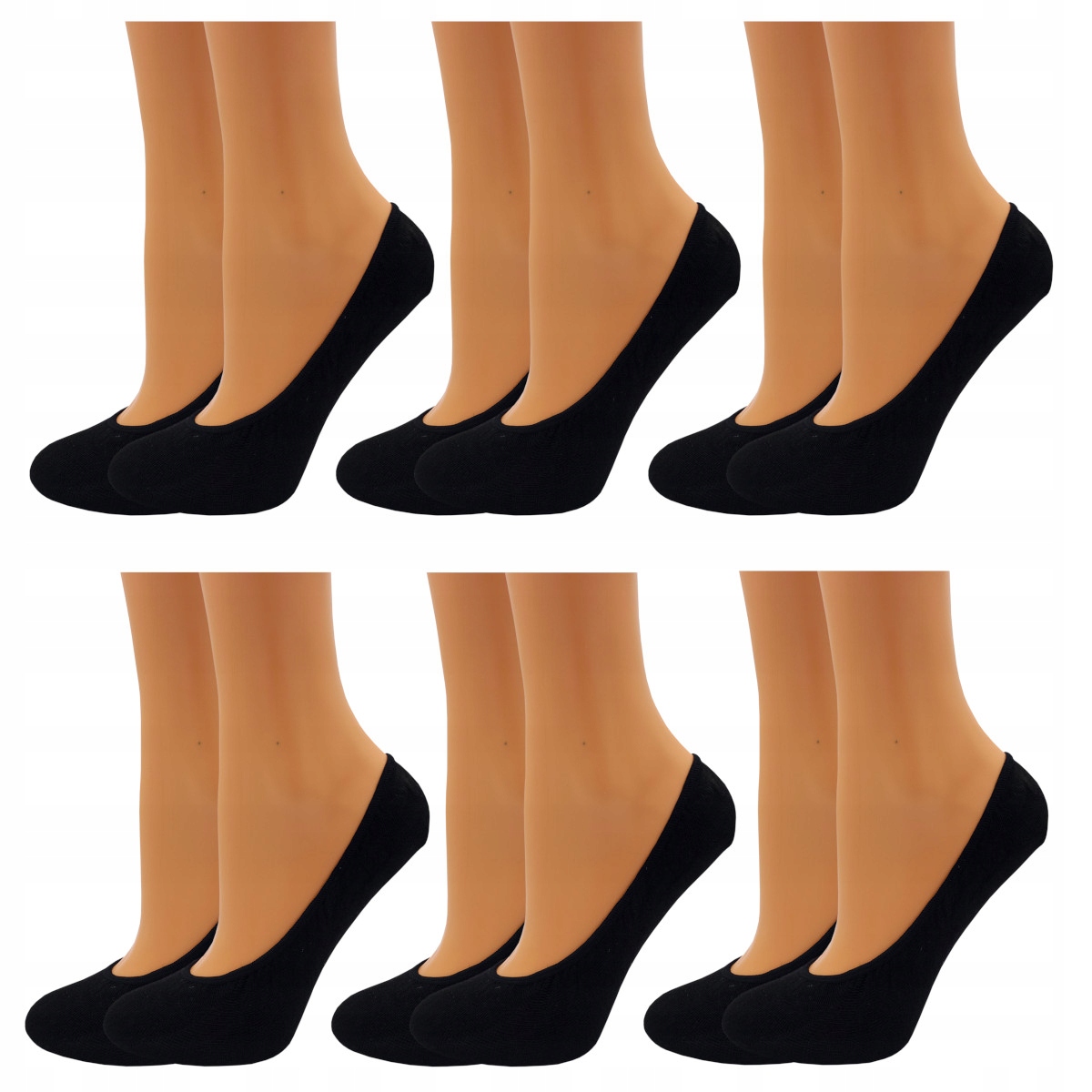 

Skarpety Damskie Stopki Bambusowe Klasyczne 6 Pak