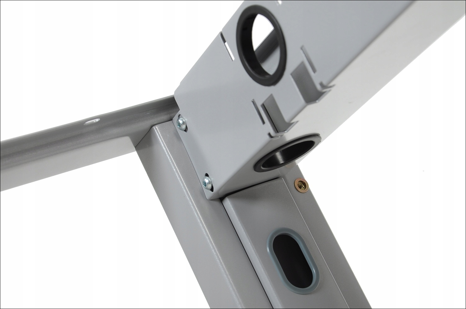 STELAŻ BIURKA STOŁU Z BELKĄ REGULOWANĄ STL ALU Długość (cm) 68 cm