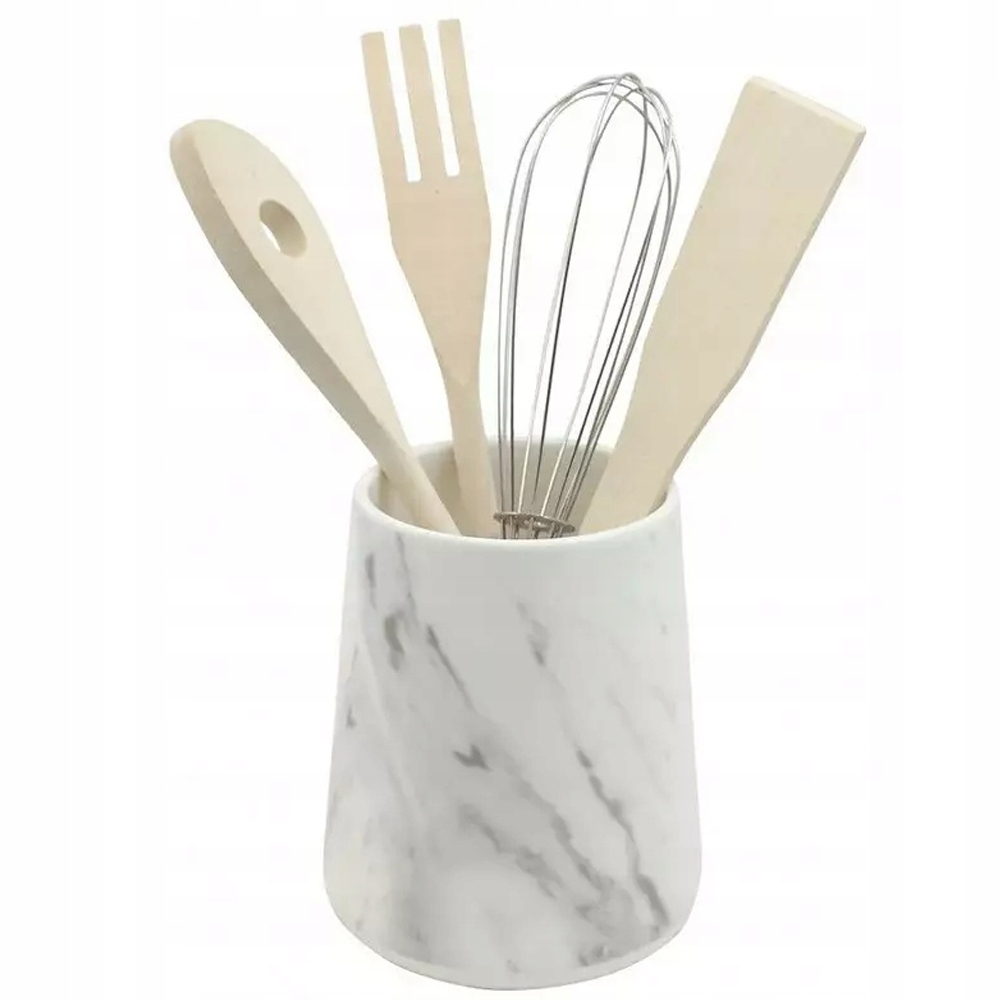 

Marmurowy Pojemnik Na Przybory Kuchenne Stojak