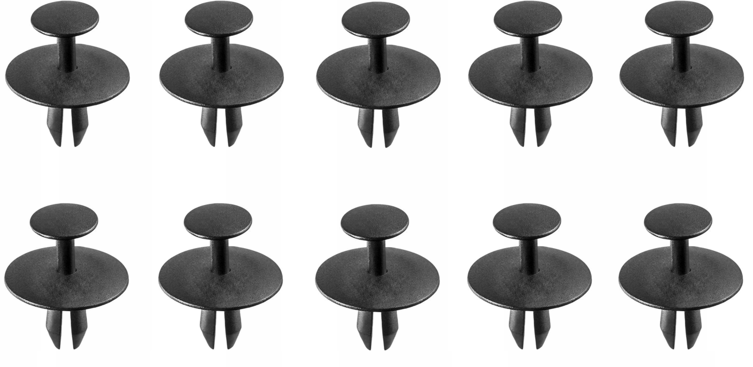 

10X Kołek Spinka Maski Peugeot 106 206 207 307 406