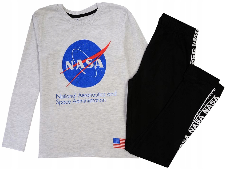 

Nasa Piżama Komplet Bawełna Długi Rękaw 158 E102E