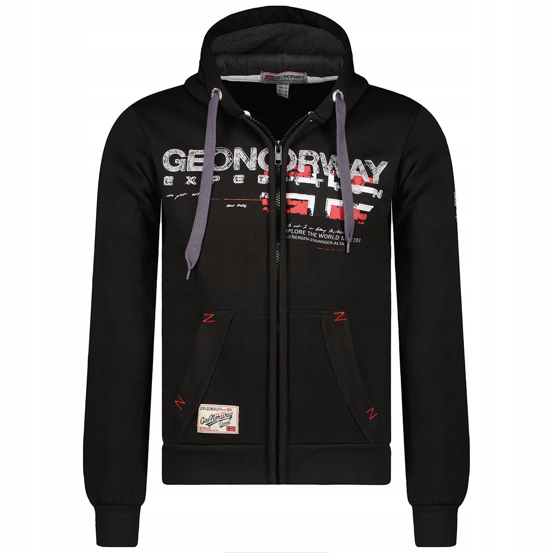 Geographical Norway mikina pánská Gisland Men 100 7XL černá