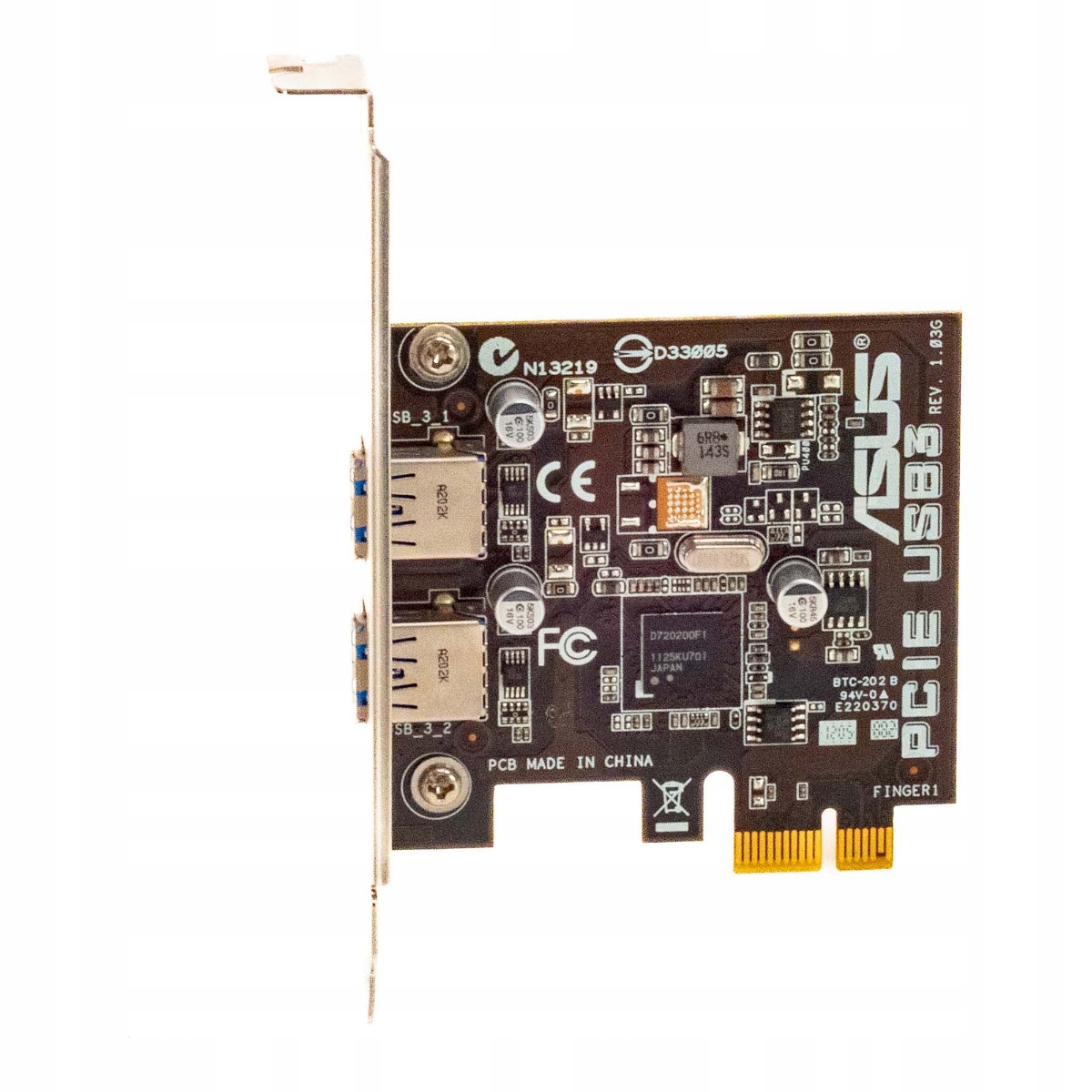 Asus Pcie USB3 Dudal Usb 3.0 PCIe x1