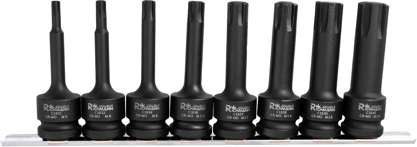 LISTWA UDAROWA RIBE M5-M18 78 MM 1/2'' 8 ELEMENTÓW Mocowanie 1/2