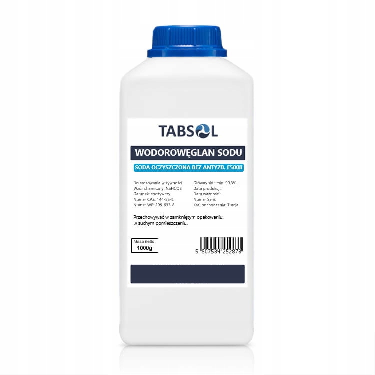 Soda Oczyszczona wodorowęglan sodu spożywczy 1kg