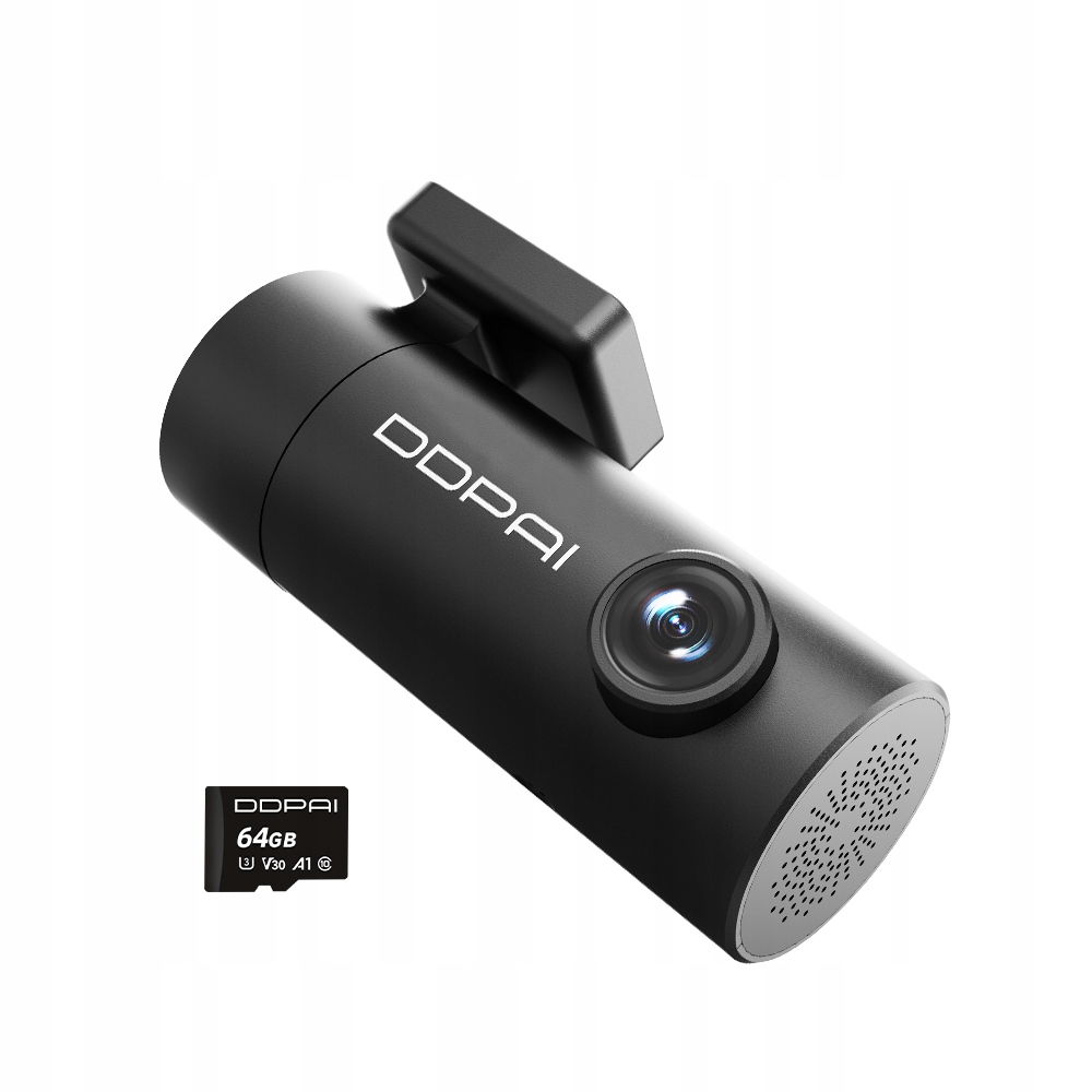 Automobilová Kamera Ddpai Videorekordér Mini Pro 1296P 140° WiFi 64GB